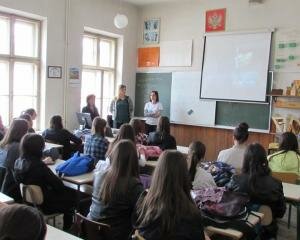 Lecture about the importance of career and education in ICT