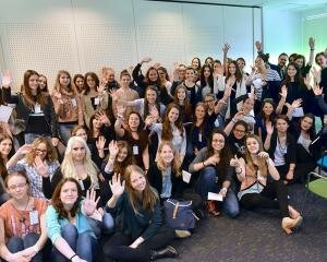 Record number of girls at the Ericsson R&D Center in Budapest