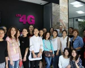The IET Girls in ICT Visiting NurTelecom